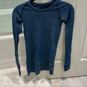 Lululemon long sleeve running shirt